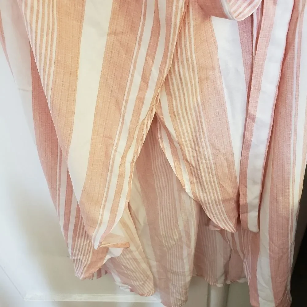 NWOT Shop The Trends Rayon High Low Wrap Dress - Picture 5 of 8